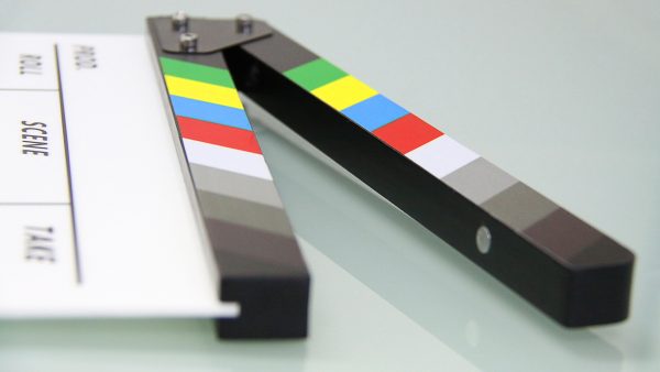 Video production clapper board
