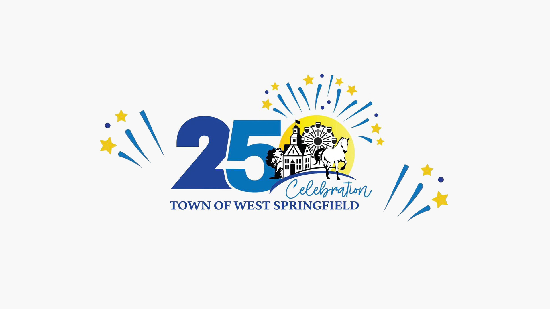 Logo for the Town of West Springfield’s 250 celebration