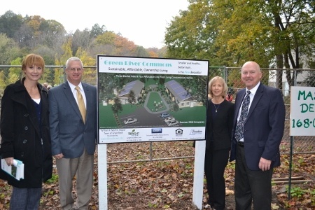 Attending the groundbreaking are Freedom employees